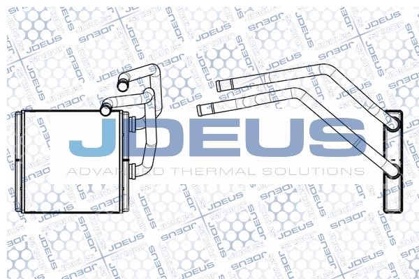 J. Deus M-2190790 Heat Exchanger, interior heating M2190790