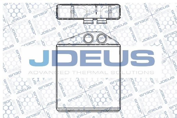 J. Deus M-2200850 Heat Exchanger, interior heating M2200850