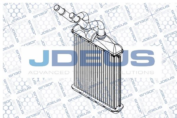 J. Deus M200007A Heat exchanger, interior heating M200007A