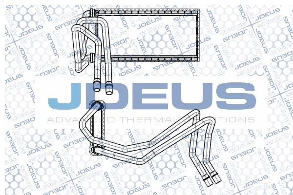 J. Deus M-2020380 Heat Exchanger, interior heating M2020380