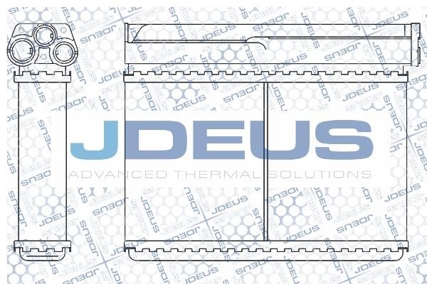 J. Deus M-205045A Heat Exchanger, interior heating M205045A