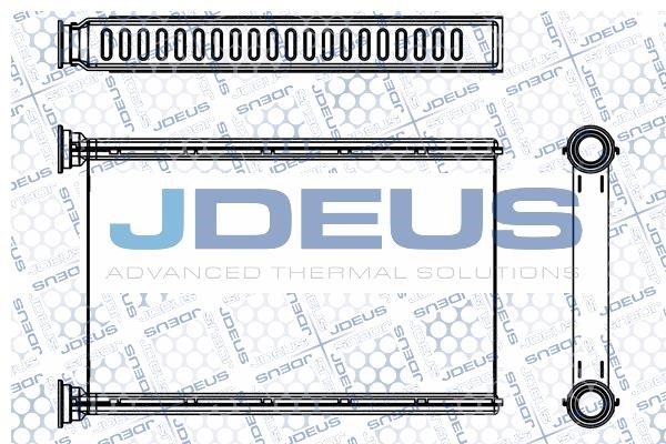 J. Deus M-2050680 Heat Exchanger, interior heating M2050680
