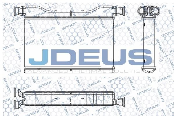 J. Deus M-2050860 Heat Exchanger, interior heating M2050860
