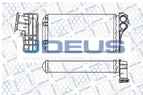 J. Deus M-207014A Heat Exchanger, interior heating M207014A