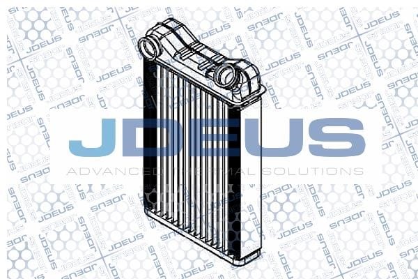 J. Deus M211080A Heat exchanger, interior heating M211080A
