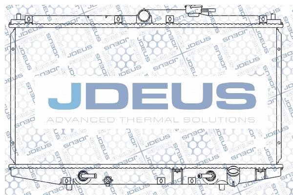 J. Deus M-0130520 Radiator, engine cooling M0130520