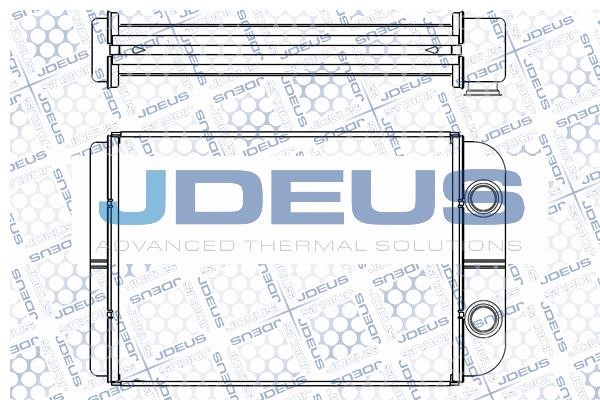 J. Deus M-2110840 Heat exchanger, interior heating M2110840