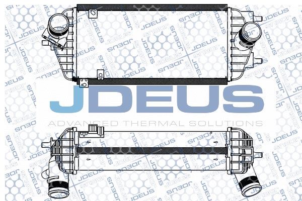 J. Deus M-854053A Intercooler, charger M854053A
