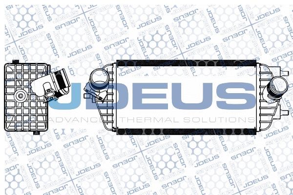 J. Deus M-865036A Intercooler, charger M865036A