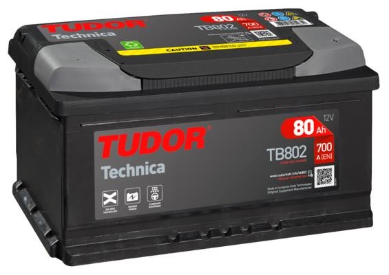 Tudor _TB802 Battery Tudor 12V 80AH 700A(EN) R+ TB802