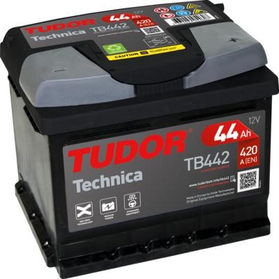Tudor _TB442 Battery Tudor 12V 44AH 420A(EN) R+ TB442