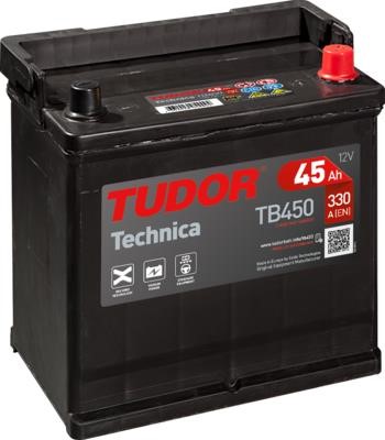 Tudor _TB450 Battery Tudor 12V 45AH 330A(EN) R+ TB450