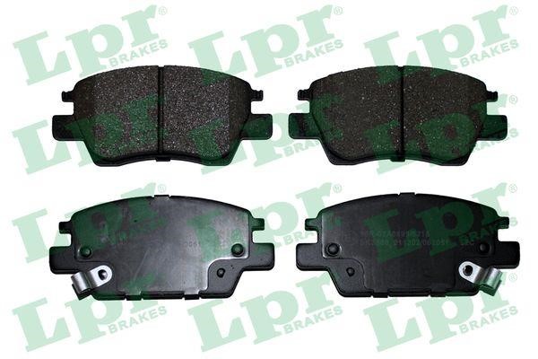 LPR 05P2051 Brake pad set 05P2051 05P2051 LPR Brake pad set