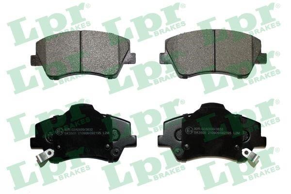 LPR 05P2195 Brake Pad Set, disc brake 05P2195