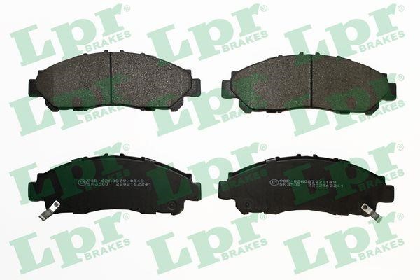 LPR 05P2241 Brake Pad Set, disc brake 05P2241