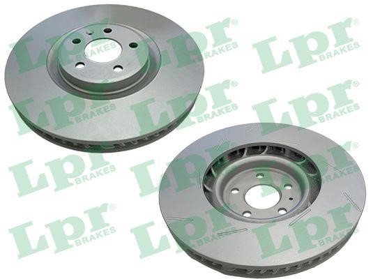 LPR P2029VR Front right ventilated brake disc P2029VR