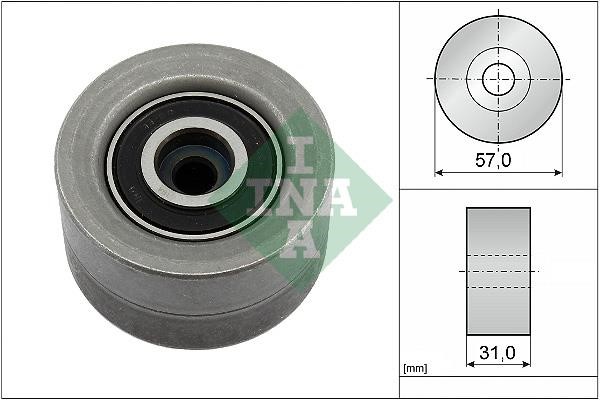INA 532 0992 10 Tensioner pulley, timing belt 532099210