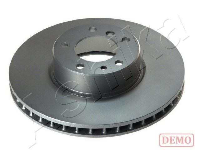 Ashika 60-00-0124C Front brake disc ventilated 60000124C