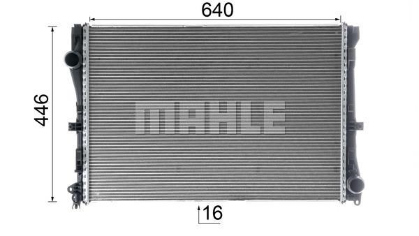 Mahle/Behr Engine cooling radiator – price [object Object] PLN