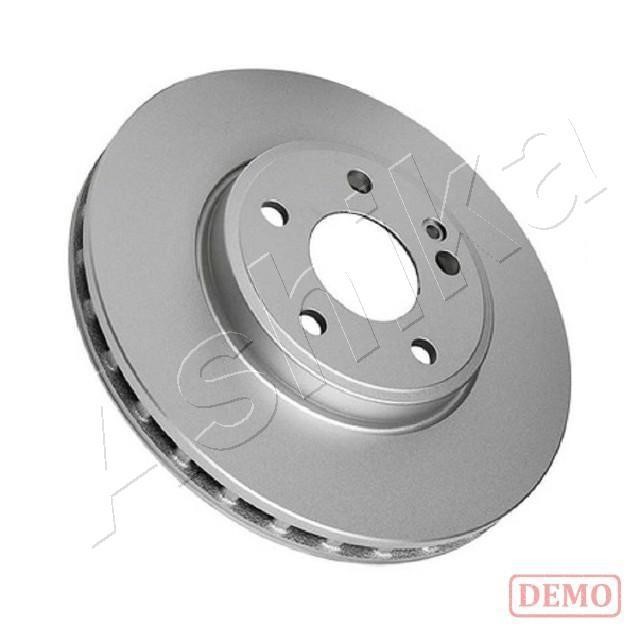 Ashika 60-00-0524C Front brake disc ventilated 60000524C