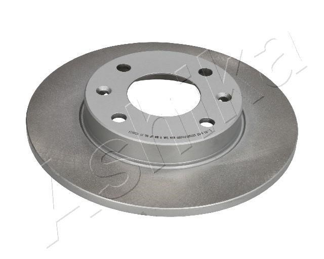 Ashika 60-00-0624C Unventilated front brake disc 60000624C