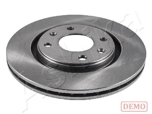 Ashika 60-00-0625C Front brake disc ventilated 60000625C