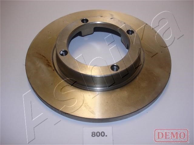 Ashika 60-08-800C Unventilated front brake disc 6008800C
