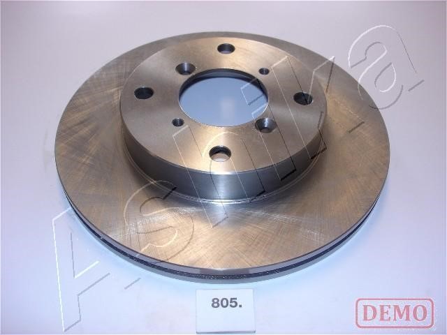 Ashika 60-08-805C Front brake disc ventilated 6008805C