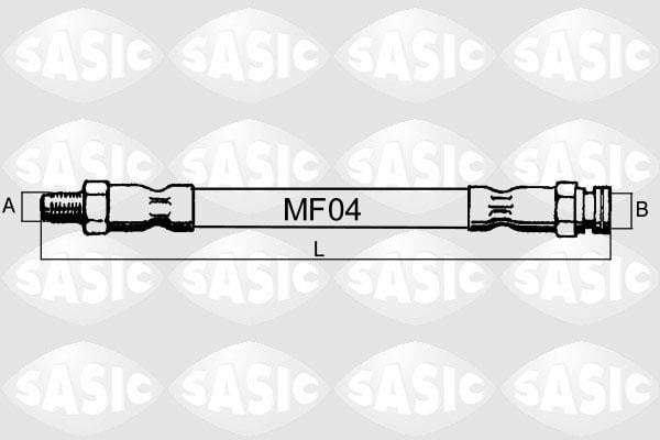 Sasic SBH6307 Brake Hose SBH6307