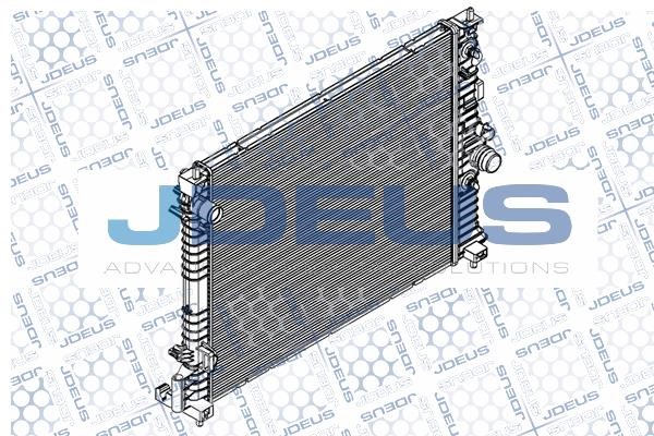 J. Deus RA0560190 Radiator, engine cooling RA0560190