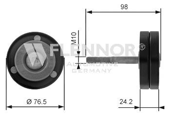 Flennor FS99424 V-ribbed belt tensioner (drive) roller FS99424