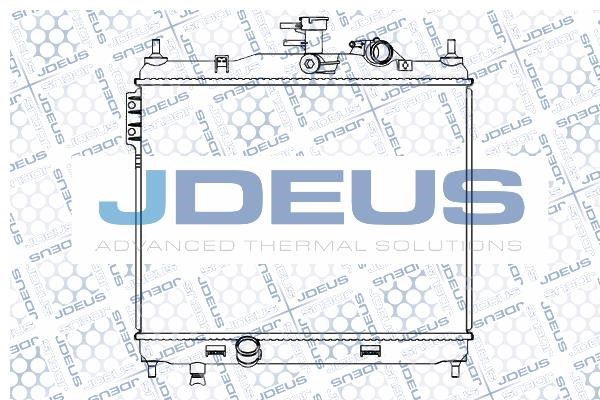 J. Deus M-0540200 Radiator, engine cooling M0540200