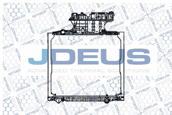 J. Deus M-115009A Radiator, engine cooling M115009A