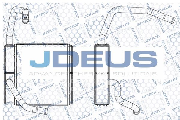J. Deus M-2120190 Heat Exchanger, interior heating M2120190