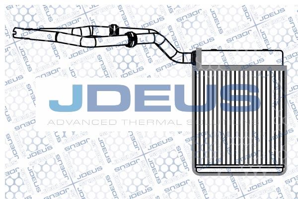 J. Deus M212114A Heat exchanger, interior heating M212114A
