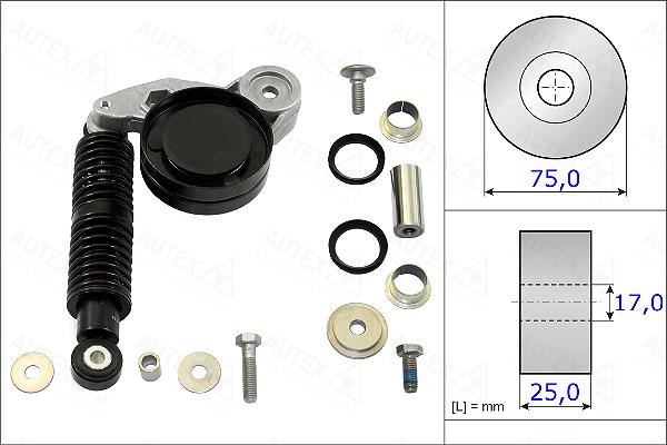 Autex 654867 Belt tensioner repair kit 654867