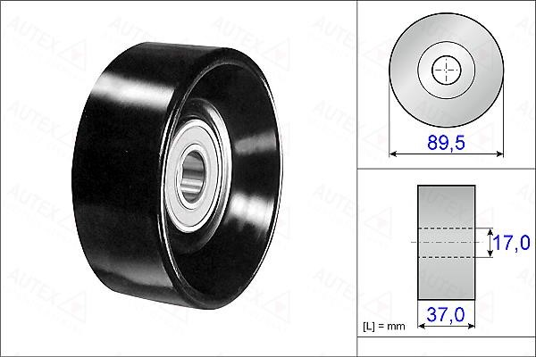 Autex 654930 Idler Pulley 654930