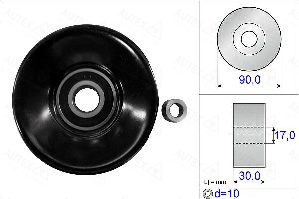 Autex 654931 Idler Pulley 654931