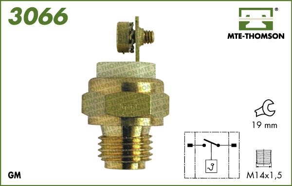 MTE-Thomson 3066 Fan switch 3066