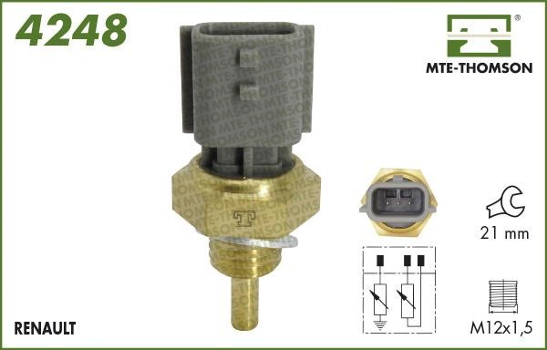 MTE-Thomson 4248 Sensor, coolant temperature 4248