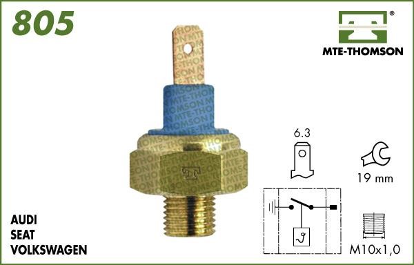 MTE-Thomson 805.110 Temperature Switch, coolant warning lamp 805110