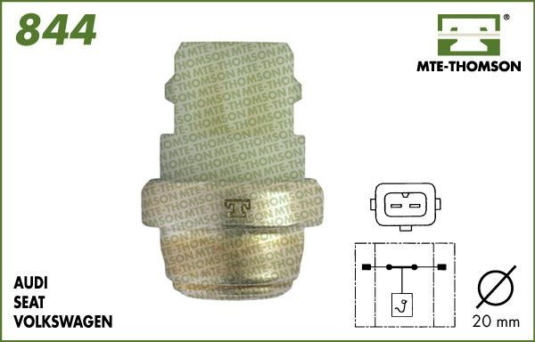 MTE-Thomson 844.120 Temperature Switch, coolant warning lamp 844120