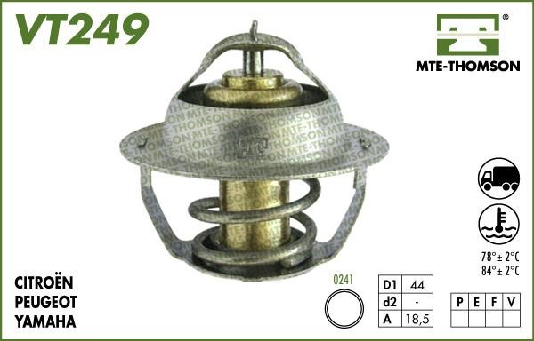 MTE-Thomson VT24789 Thermostat, coolant VT24789