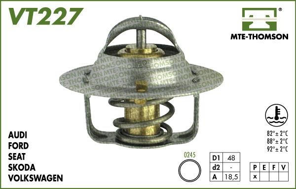 MTE-Thomson VT22792 Thermostat, coolant VT22792