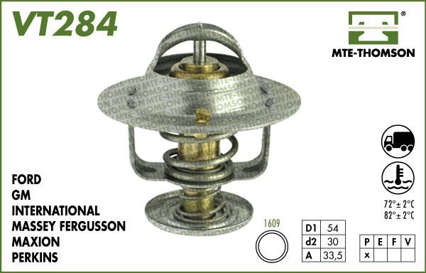 MTE-Thomson VT28482 Thermostat, coolant VT28482