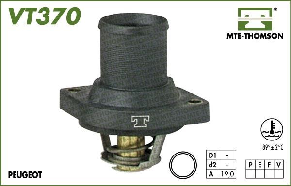 MTE-Thomson VT37089 Thermostat, coolant VT37089