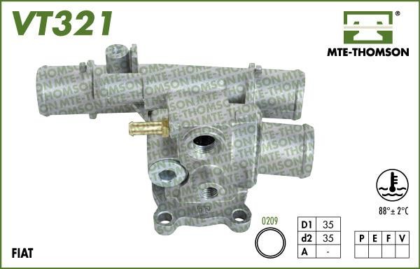 MTE-Thomson VT32188 Thermostat, coolant VT32188