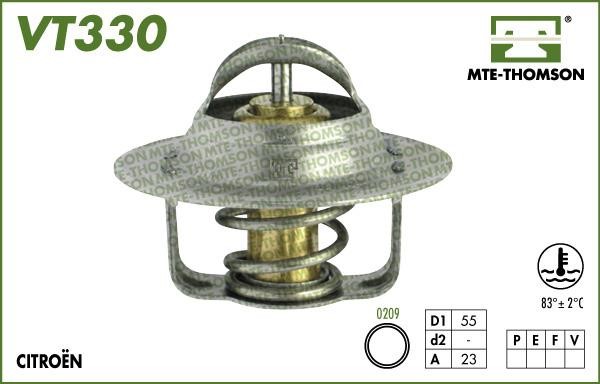 MTE-Thomson VT33083 Thermostat, coolant VT33083