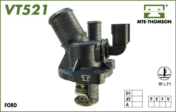 MTE-Thomson VT52198 Thermostat, coolant VT52198