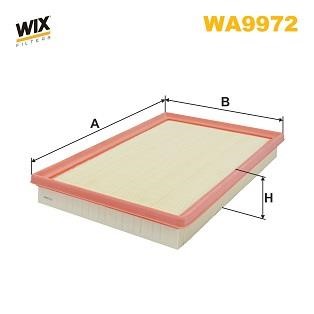 WIX WA9972 Air filter WA9972